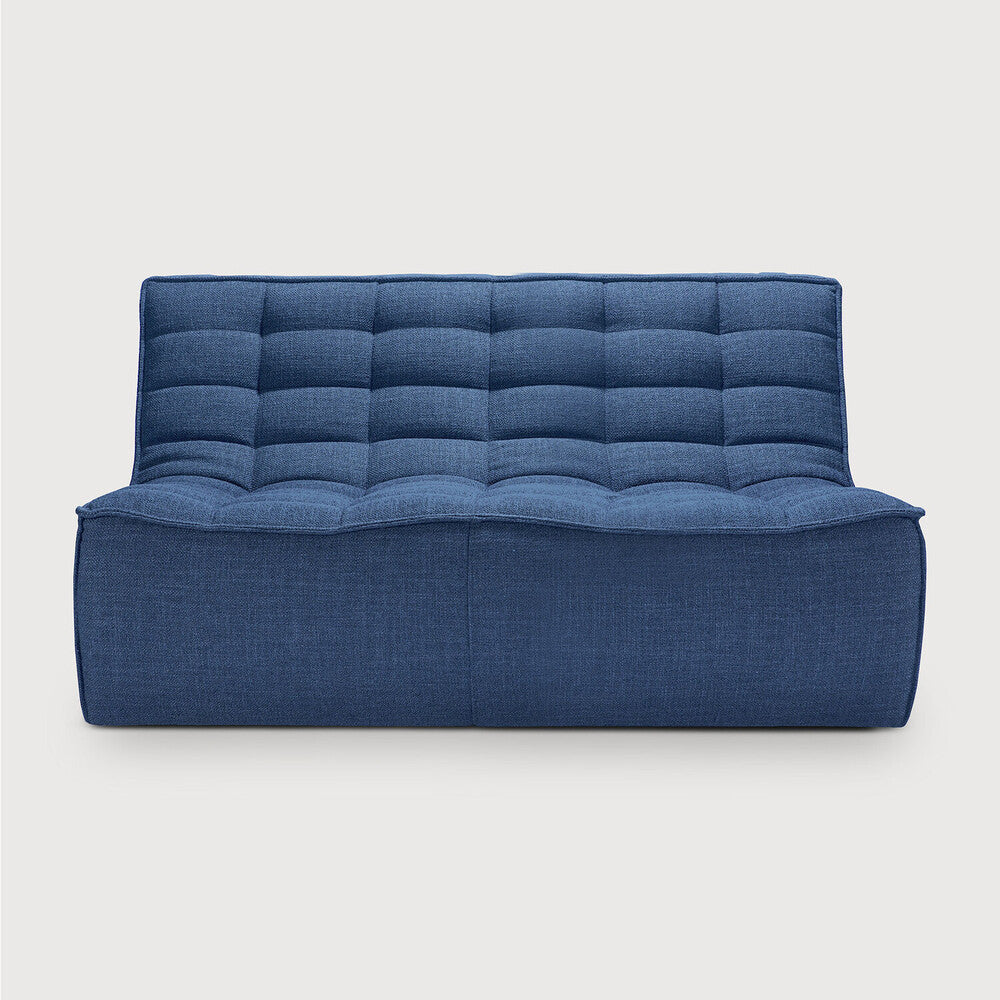 N701 2 Seater Sofa, Blue