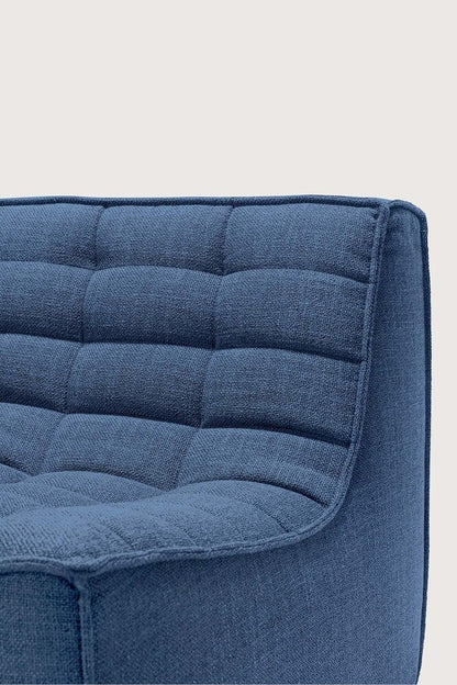 N701 3 Seater Sofa, Blue