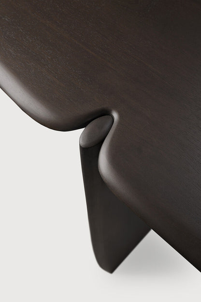 Pi Console, Varnished Mahogany, Dark Brown