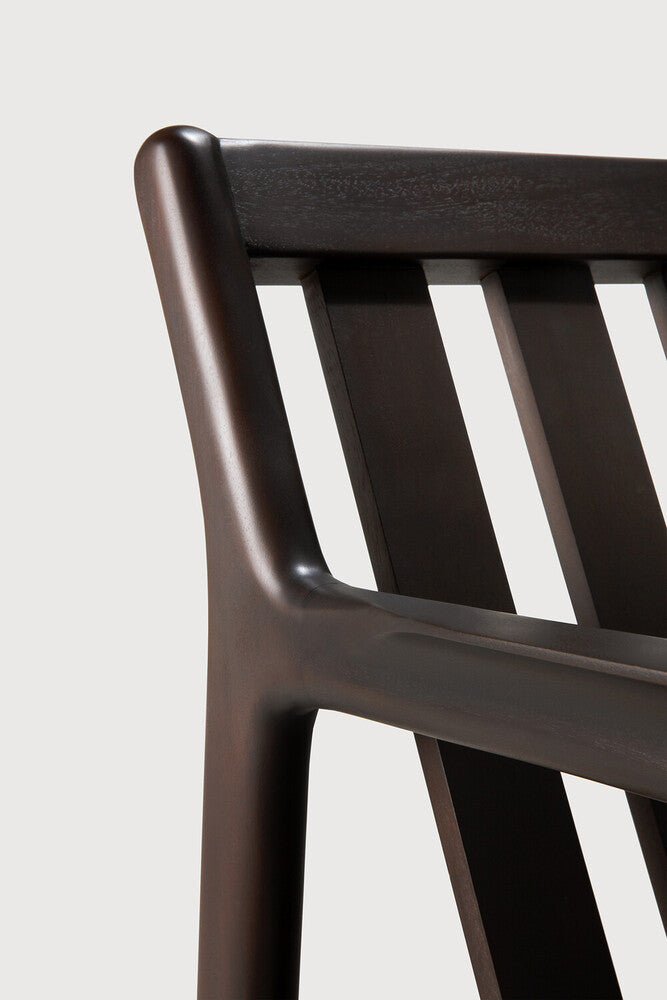 Jack sofa frame - varnished mahogany - dark brown - 2+ seater