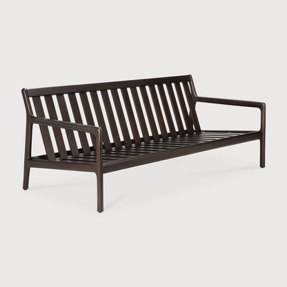 Jack sofa frame - varnished mahogany - dark brown - 2+ seater