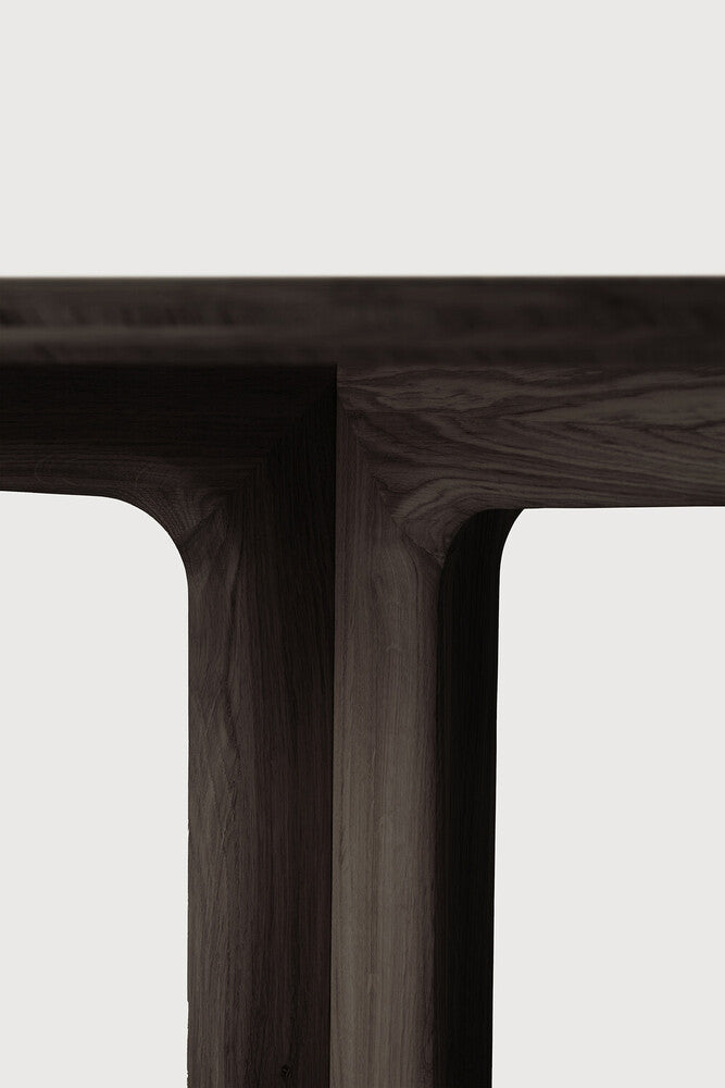 Corto Dining Table, Varnished Oak, Brown, Square