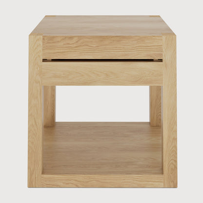 Azur Solid Oak Bedside Table