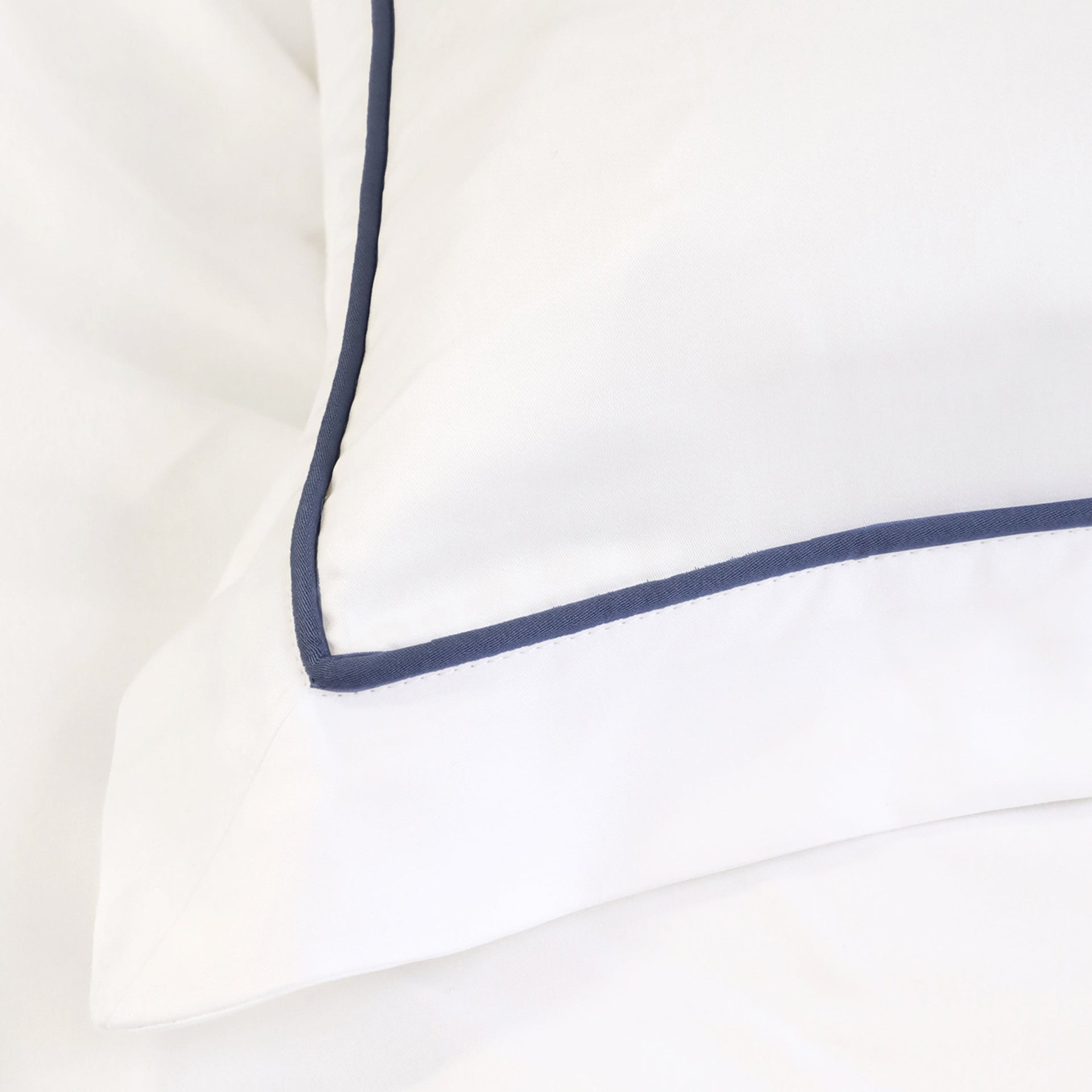 Sheena Bamboo Sateen Standard Pillowcases, Set of 2, Navy