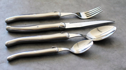 Laguiole Stainless Steel Flatware in Presentation Box (Set of 24) Cutlery Set Laguiole Brand_Laguiole Flatware Sets Kitchen_Dinnerware Laguiole stainless_steel_flatware