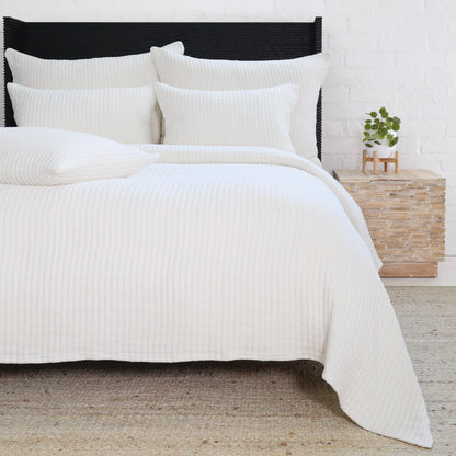 Vancouver Twin Coverlet, Cream