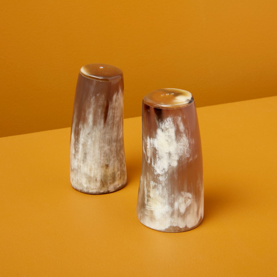 Horn Salt &amp; Pepper Set, Large