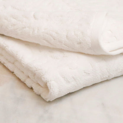Firenze Washcloth, White