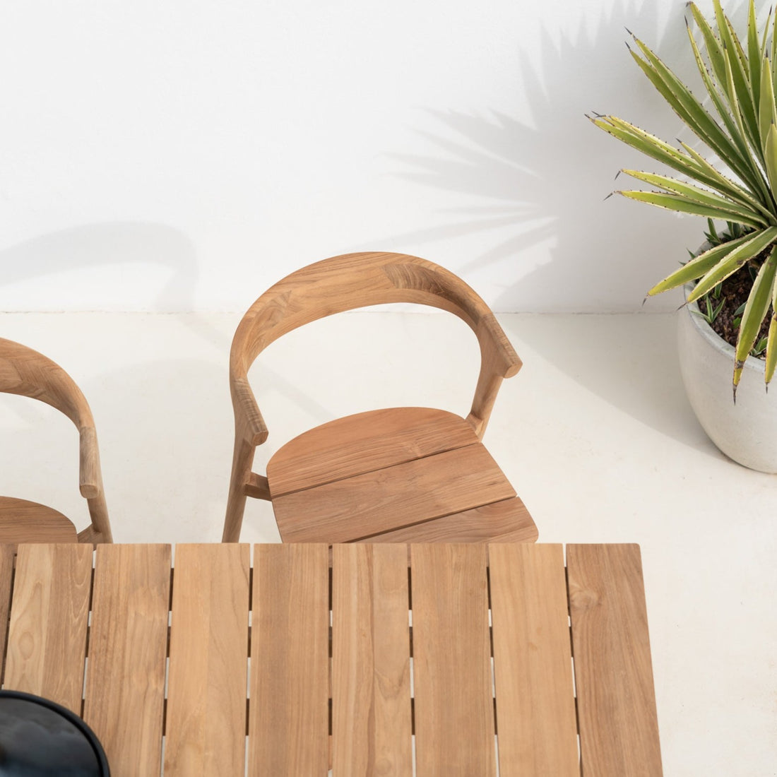 Bok Solid Teak Outdoor Dining Chair