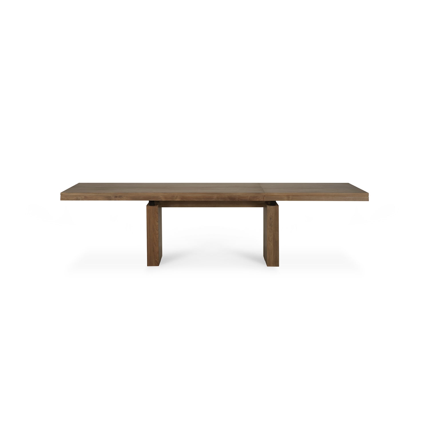 Double Extendable Dining Table, Teak