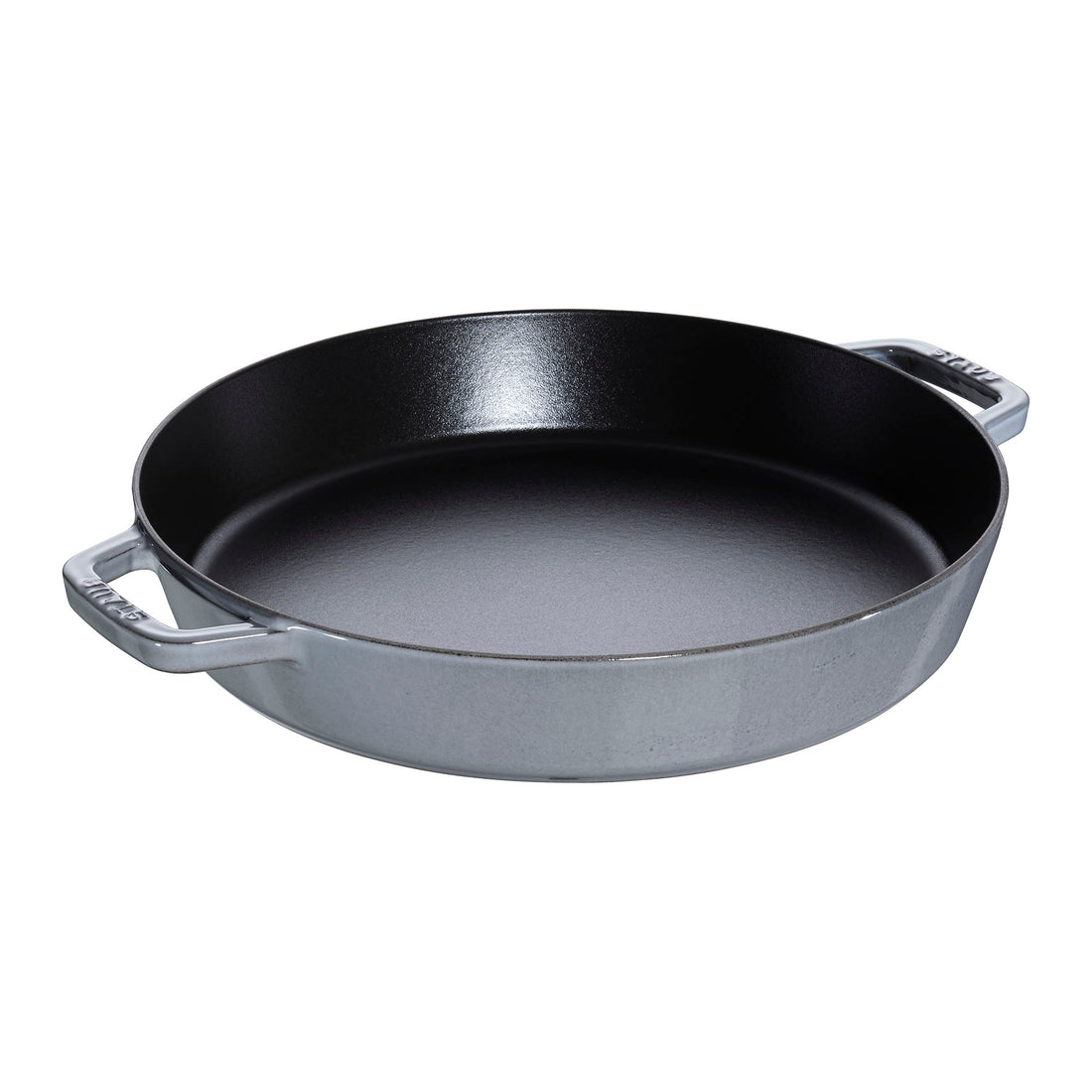 Staub Double Handle Fry Pan, 13&quot;, Graphite Grey