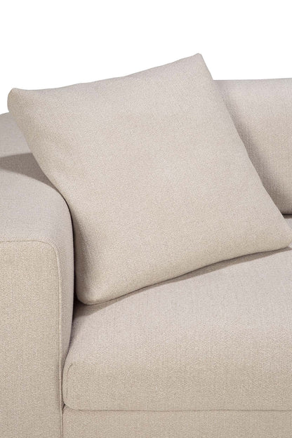 Mellow Sofa Pillow, Off White Eco Fabric