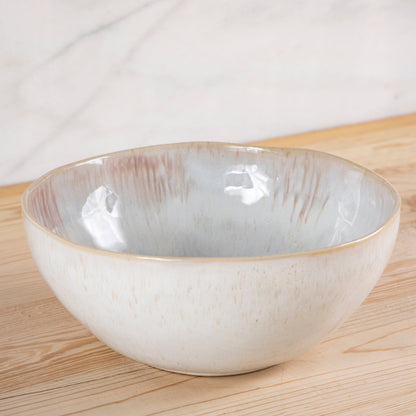 Eivissa Reactive Glaze Serving Bowl