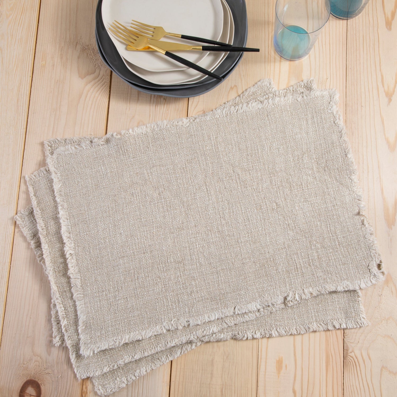 Oakville Placemats, Set of 4, Natural – Be Home