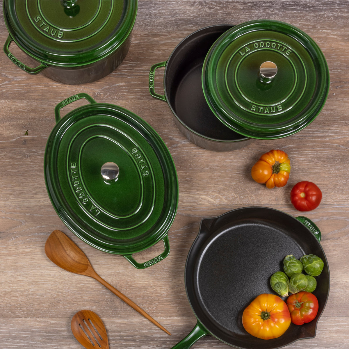 Staub Cast Iron 5.5-qt Round Cocotte