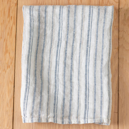 Carmela Kitchen Towel, Blue Stripe
