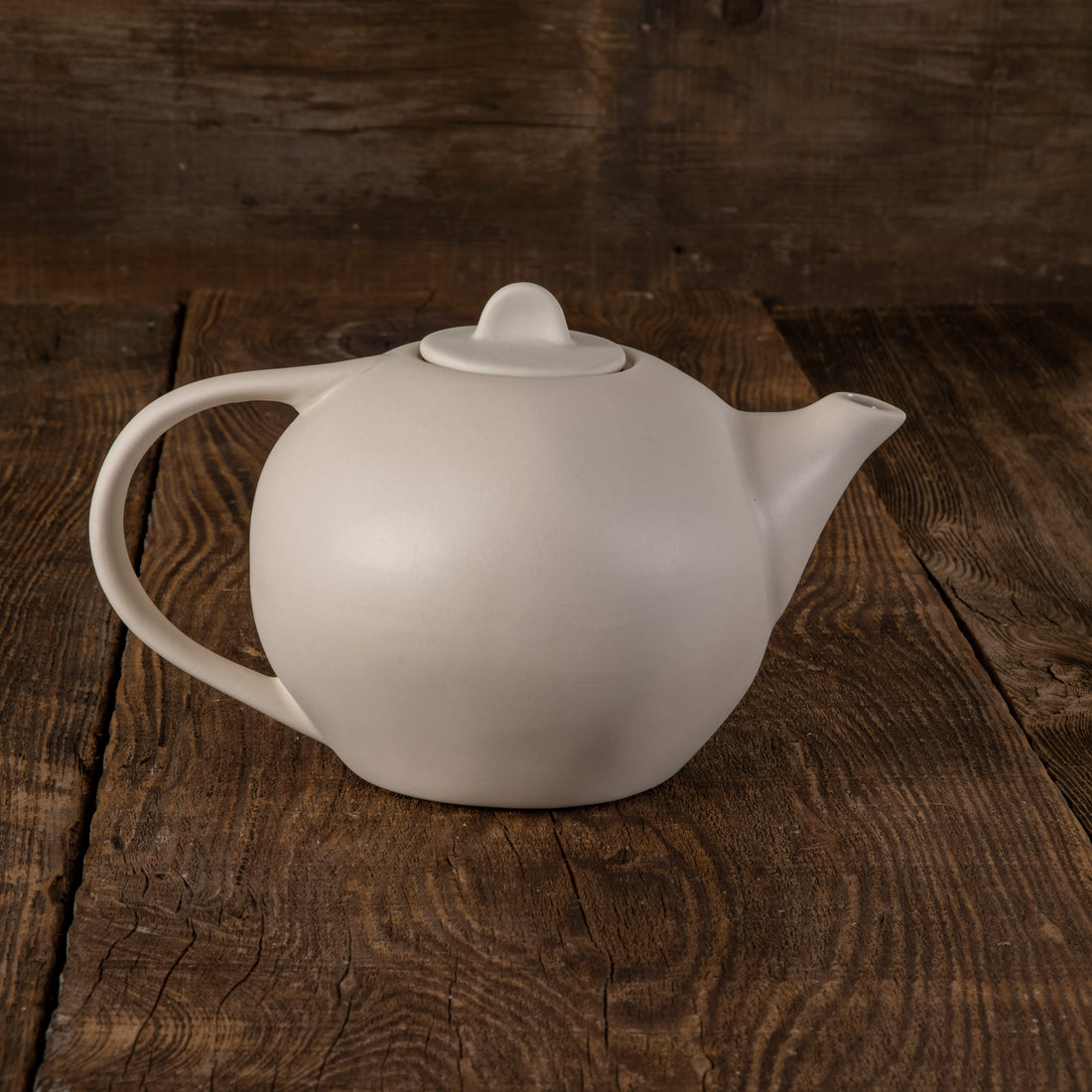 Tam Stoneware Teapot, Pearl