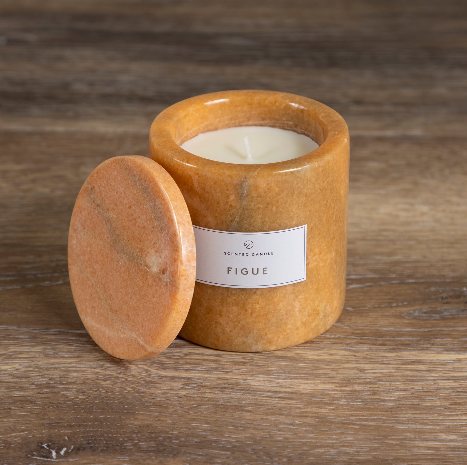 Pesa Marble Candle, Figue