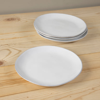 Livia Side Plate, White, Set of 6