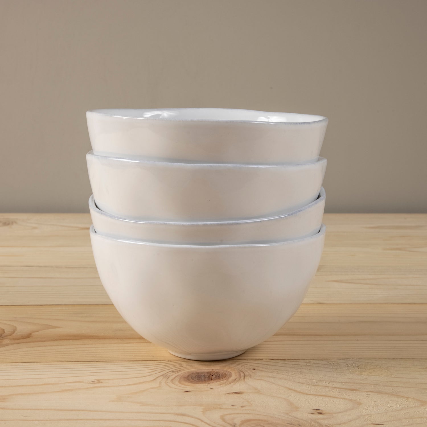 Livia Soup/Cereal Bowl, White, Set of 6