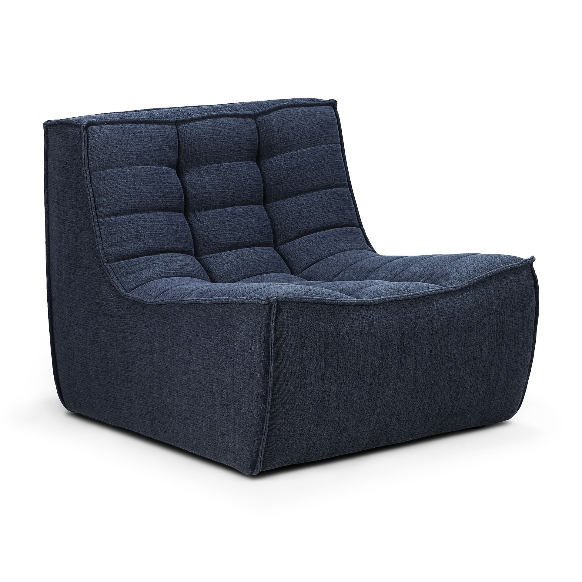 N701 Single Seater Eco Fabric Sofa, Graphite