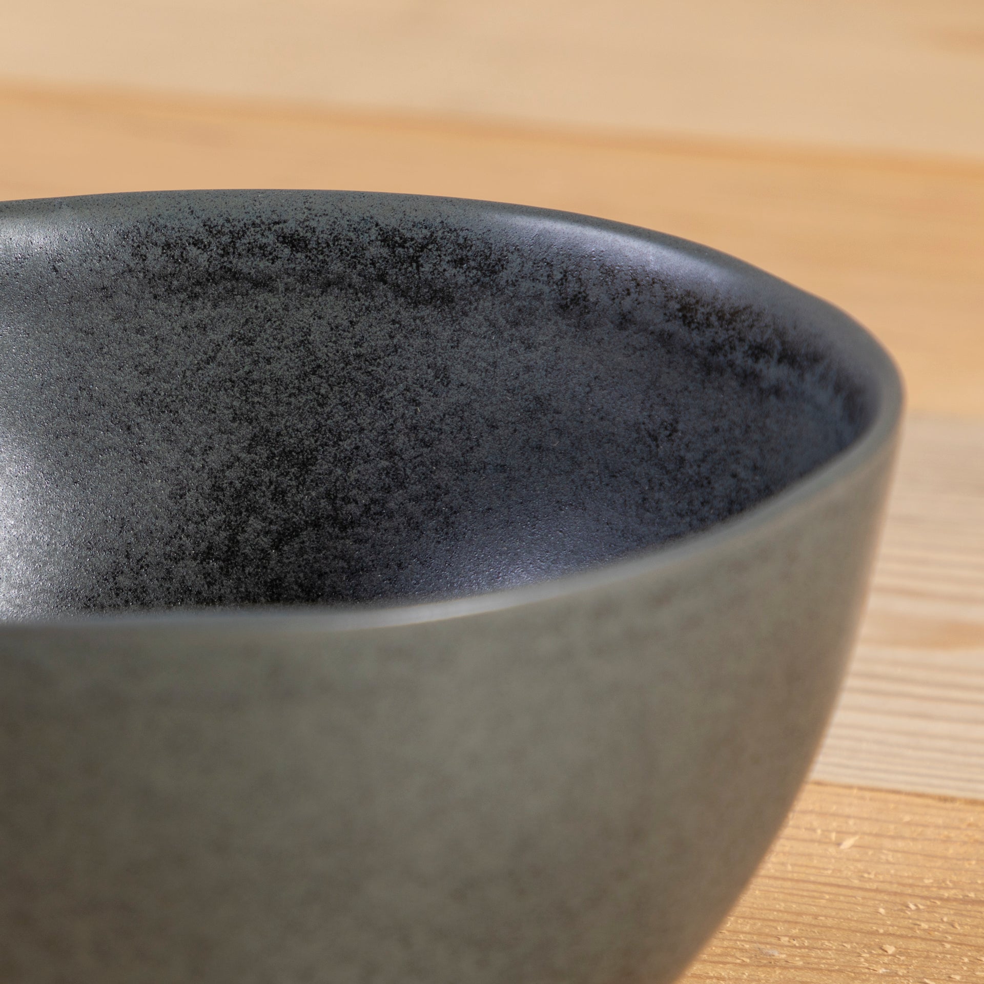 Livia Soup / Cereal Bowl, Black, Set of 6