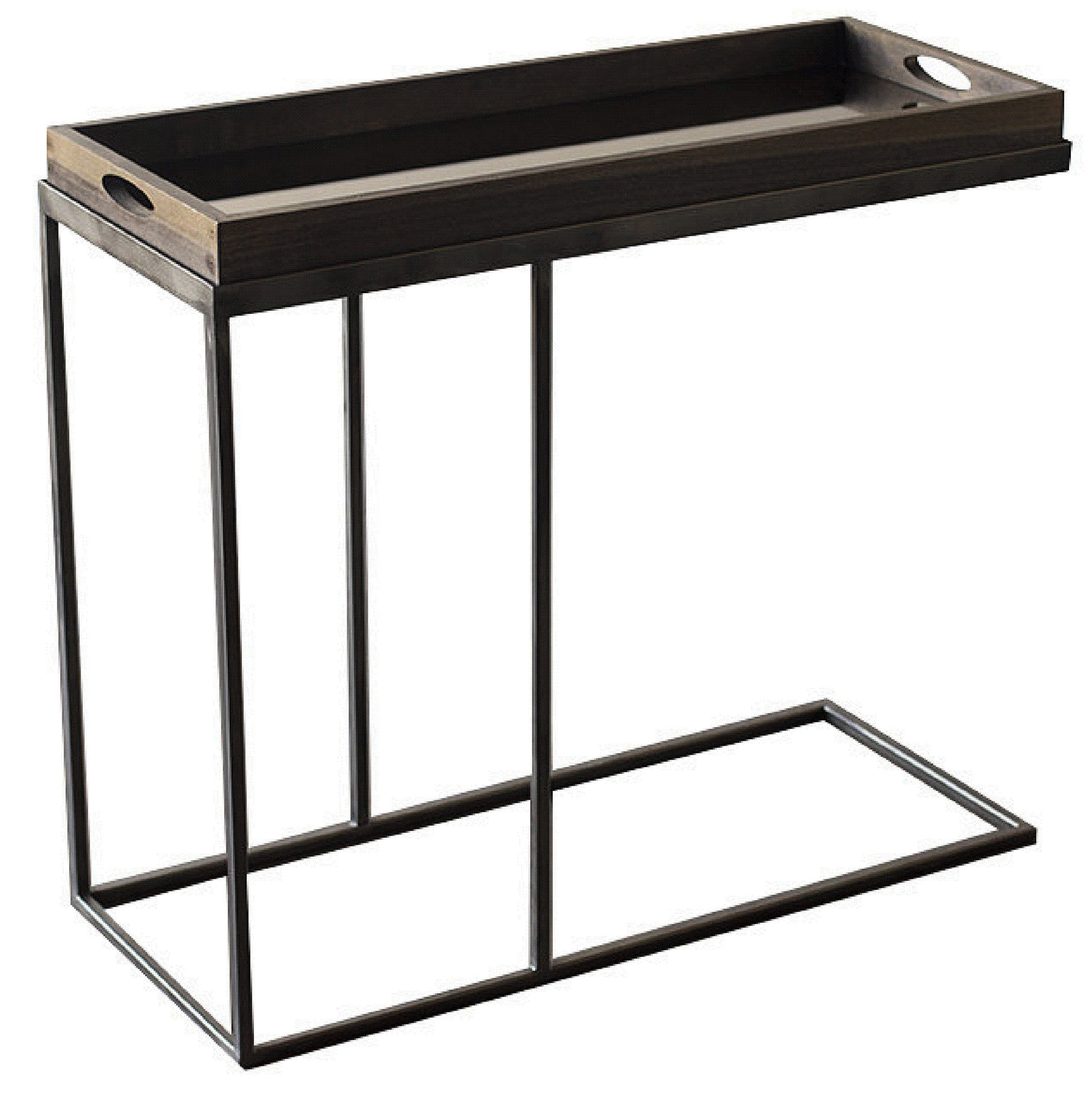 Rectangular Tray Side Table (Tray Not Included)