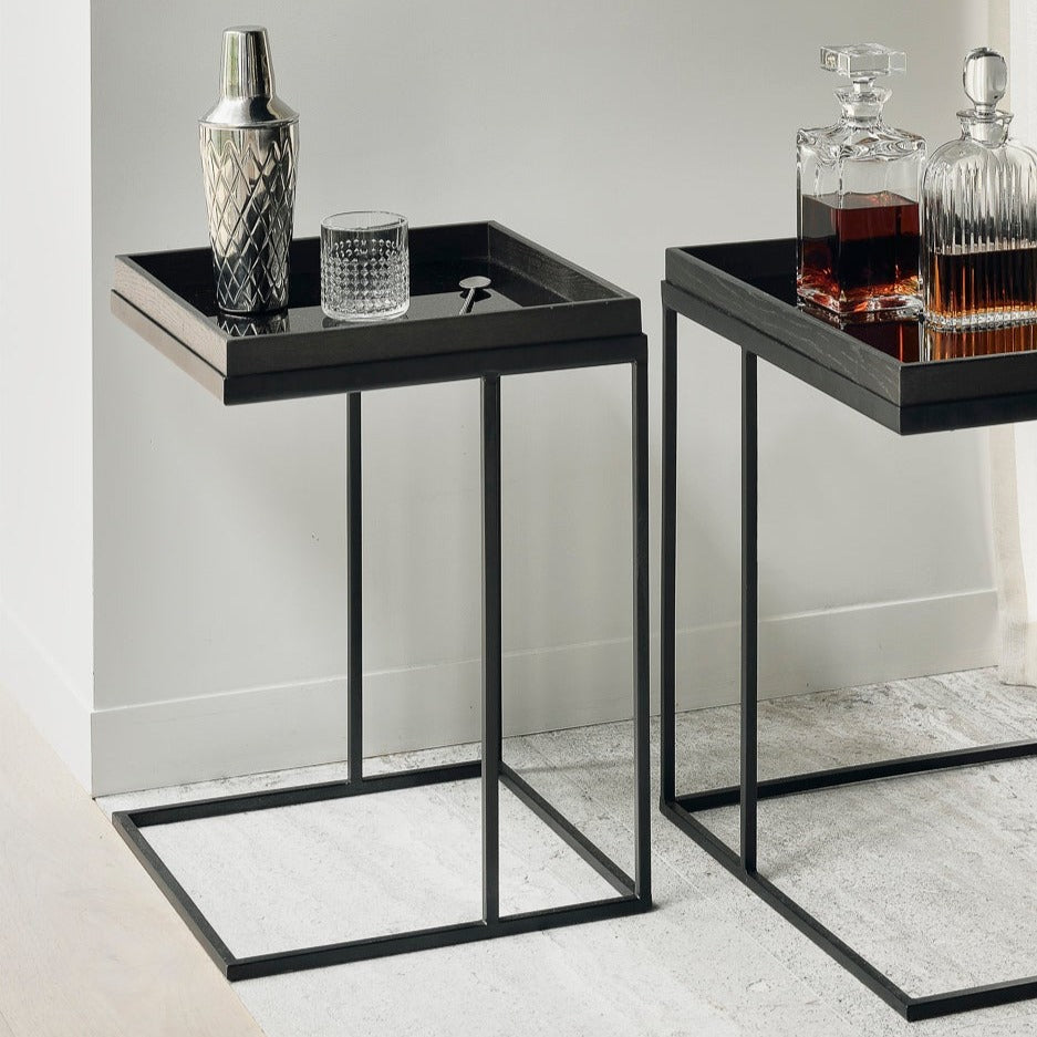 Square Tray Side Table, Small (Tray Not Included)