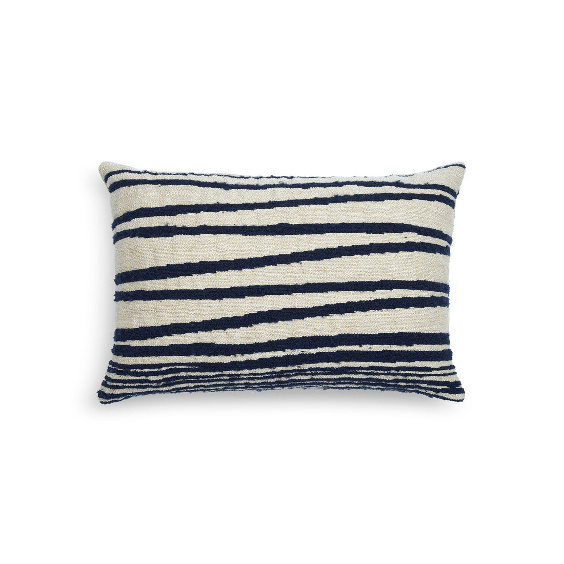 Stripes Lumbar Pillow, Set of 2, White