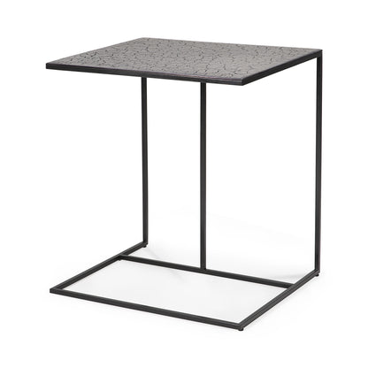Triptic Side Table, Taupe