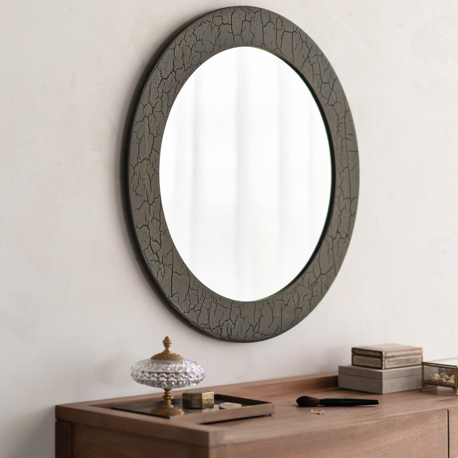 Sphere Wall Mirror, 39&quot;