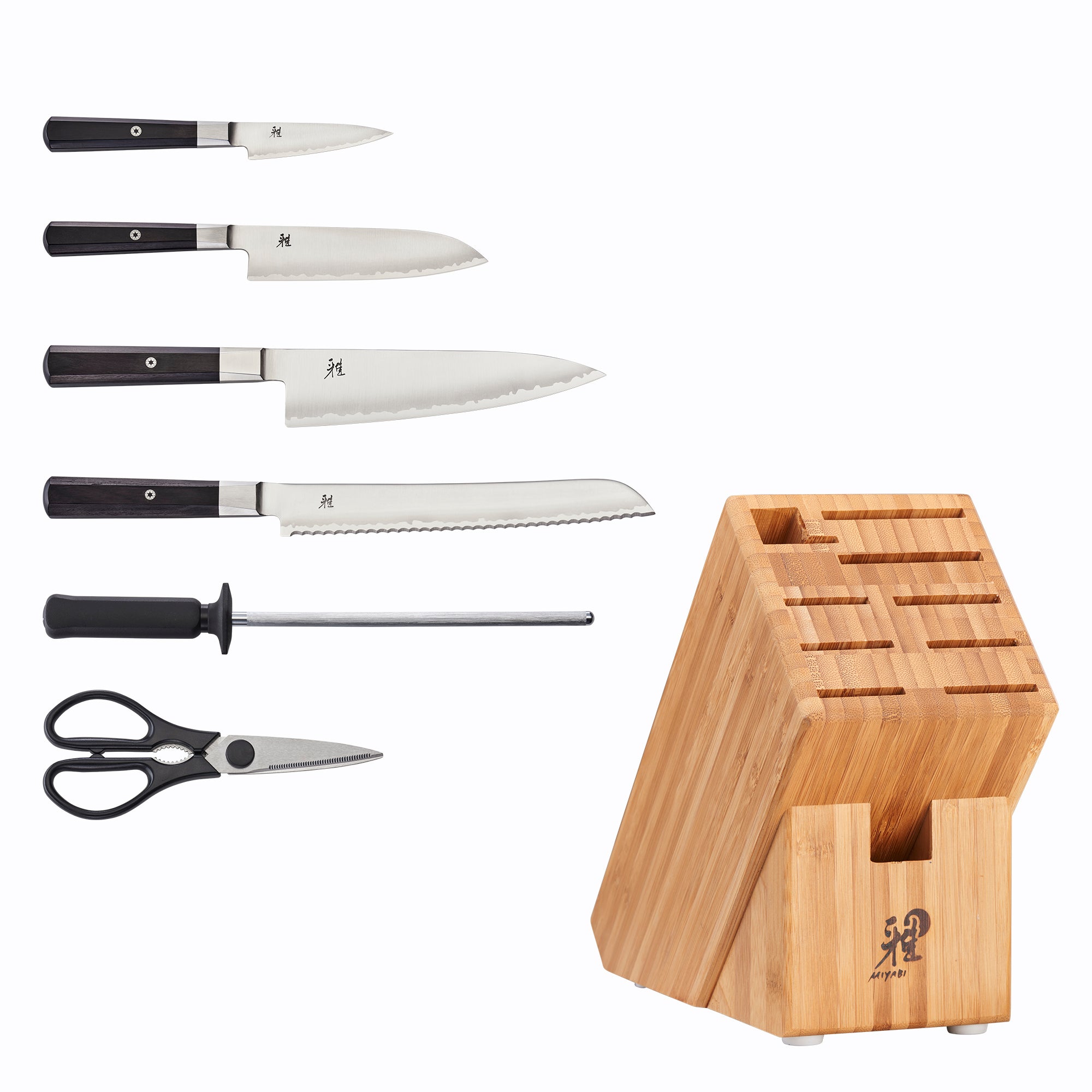 Miyabi Koh, 7pc Knife Block Set