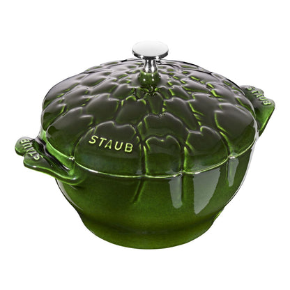 Staub Artichoke Cocotte, 3.2 qt, Basil