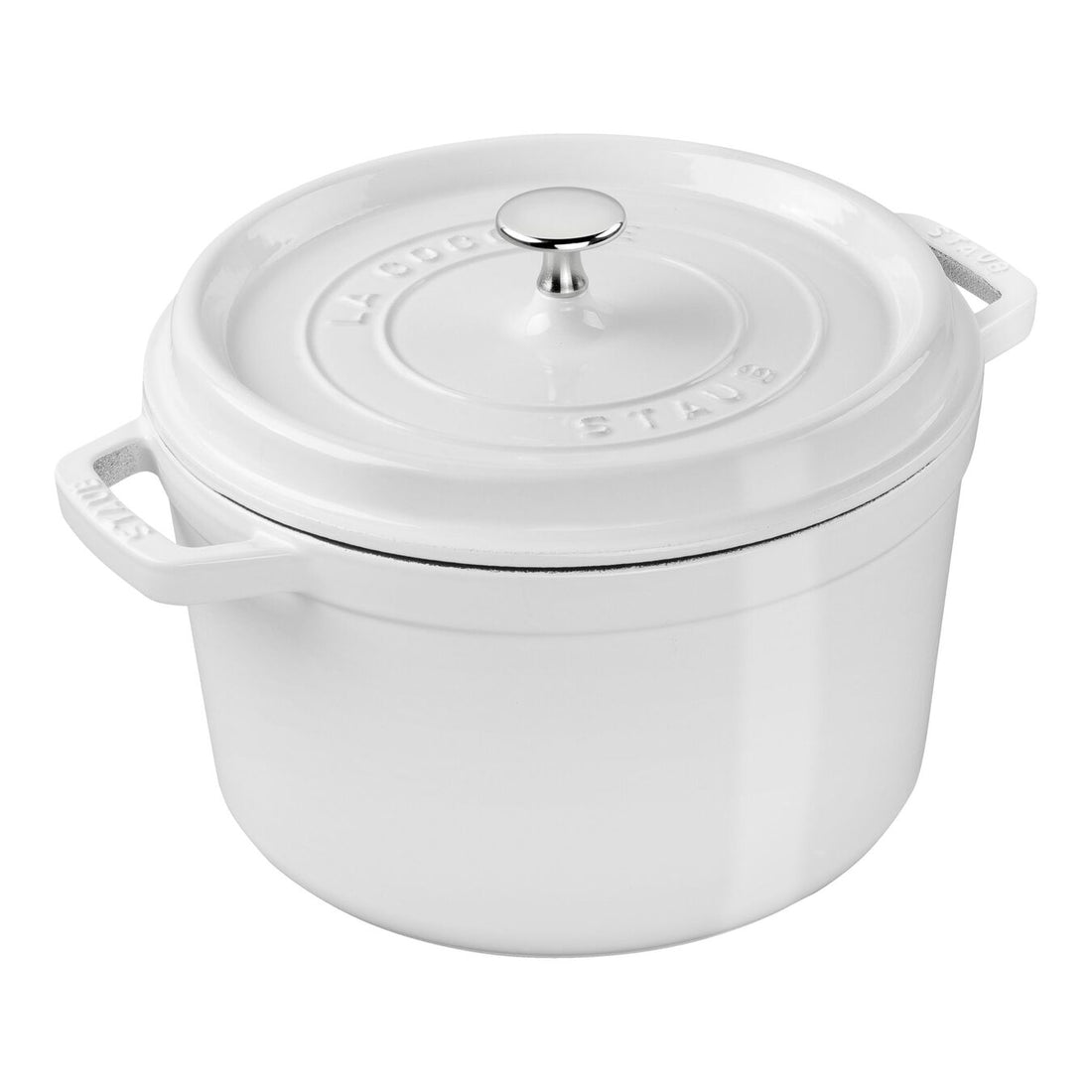 Staub Tall Cocotte, 5 qt, White