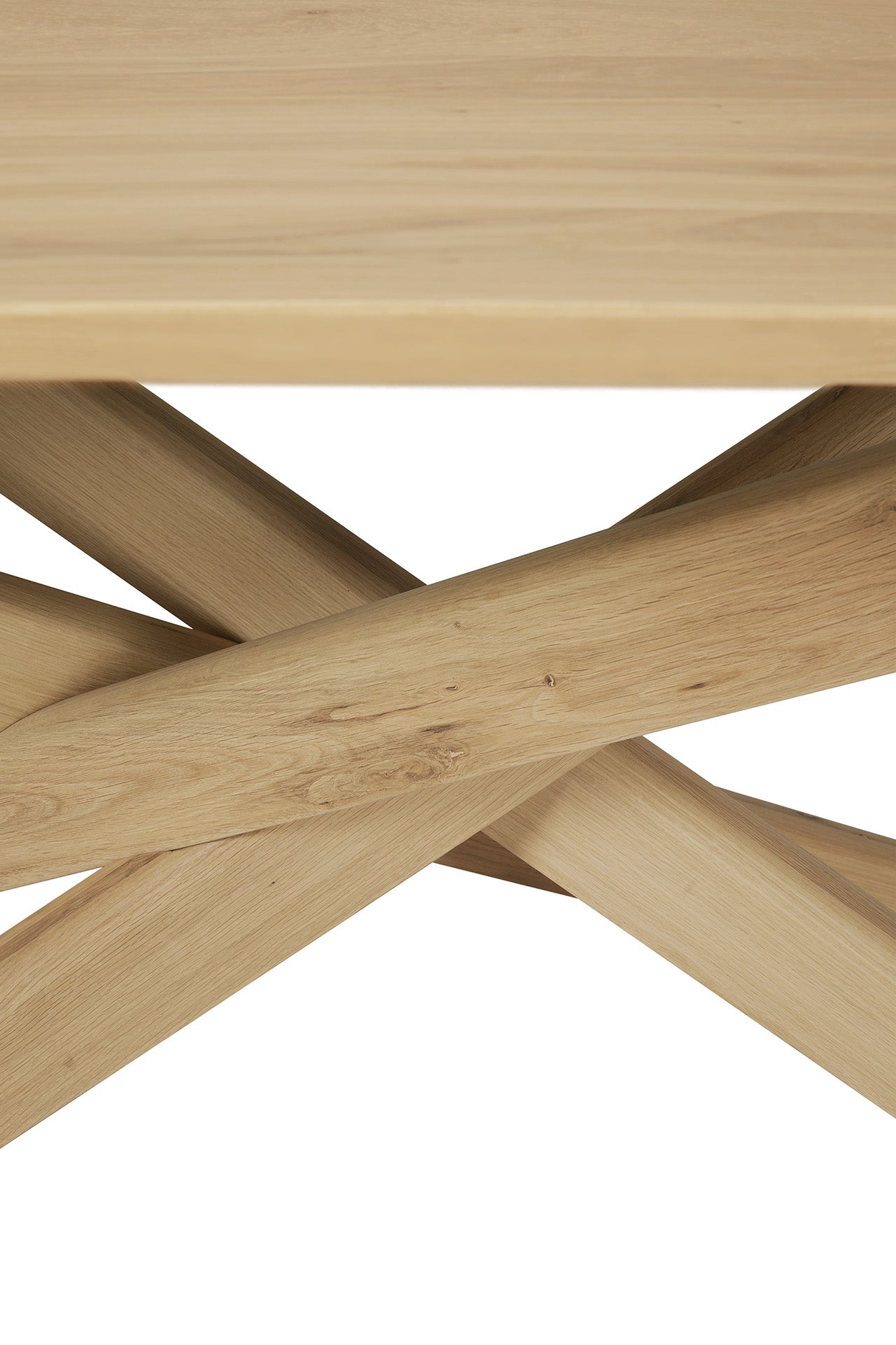 Mikado Solid Oak Rectangular Dining Table, 80&quot;