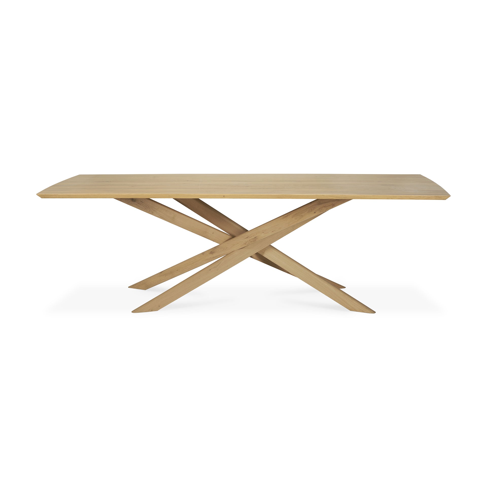 Mikado Solid Oak Rectangular Dining Table, 110.5&quot;