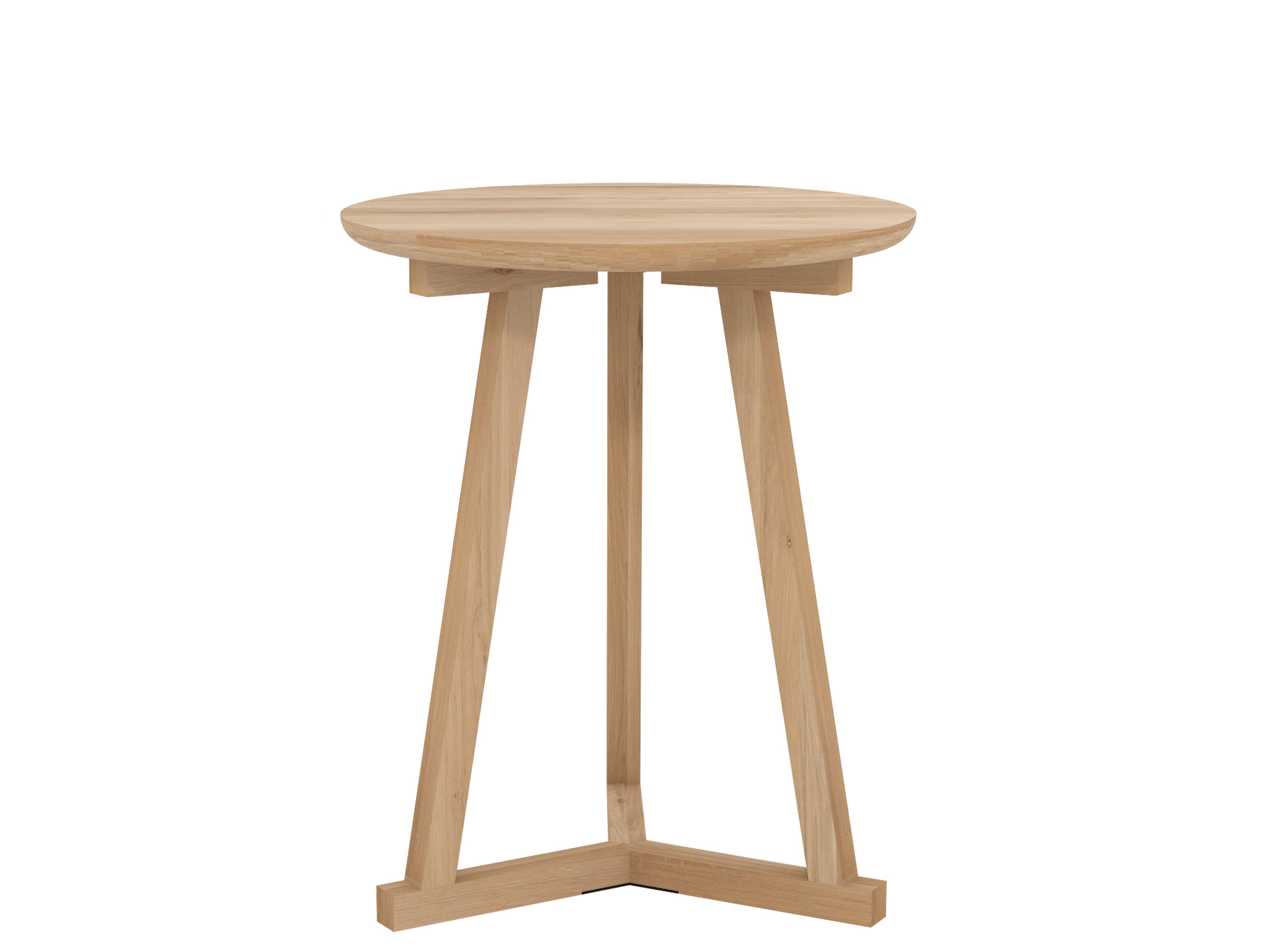 Tripod Side Table, Oak