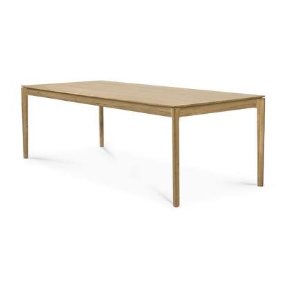 Bok Solid Oak Dining Table, 79&quot;