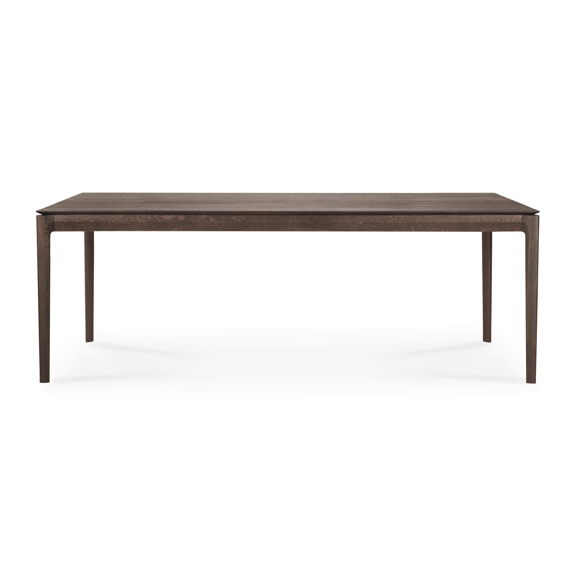 Bok Solid Brown Oak Dining Table, 87&quot;