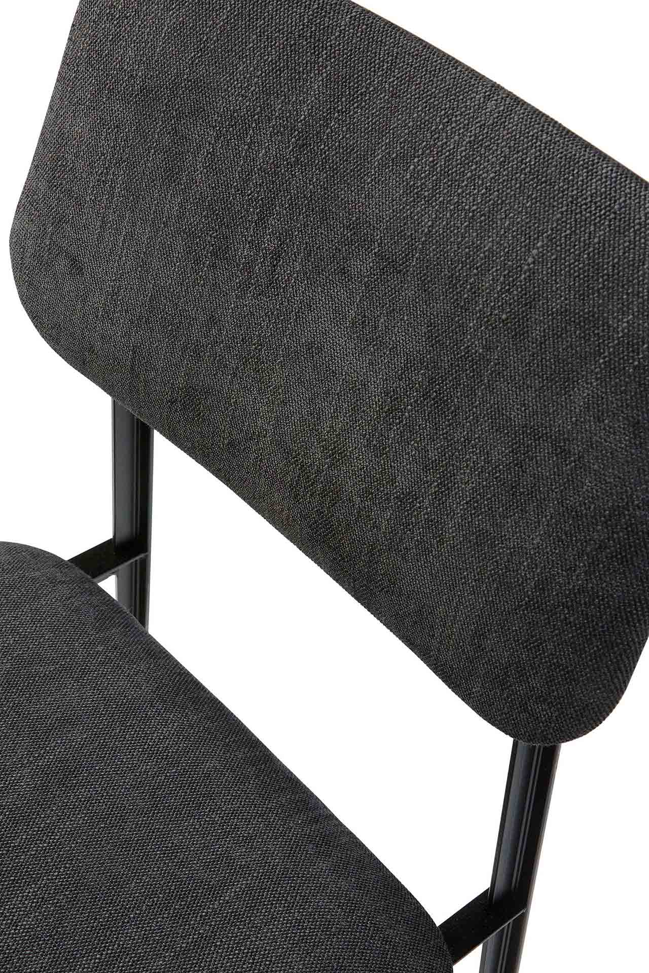 DC Fabric Dining Chair, Dark Grey