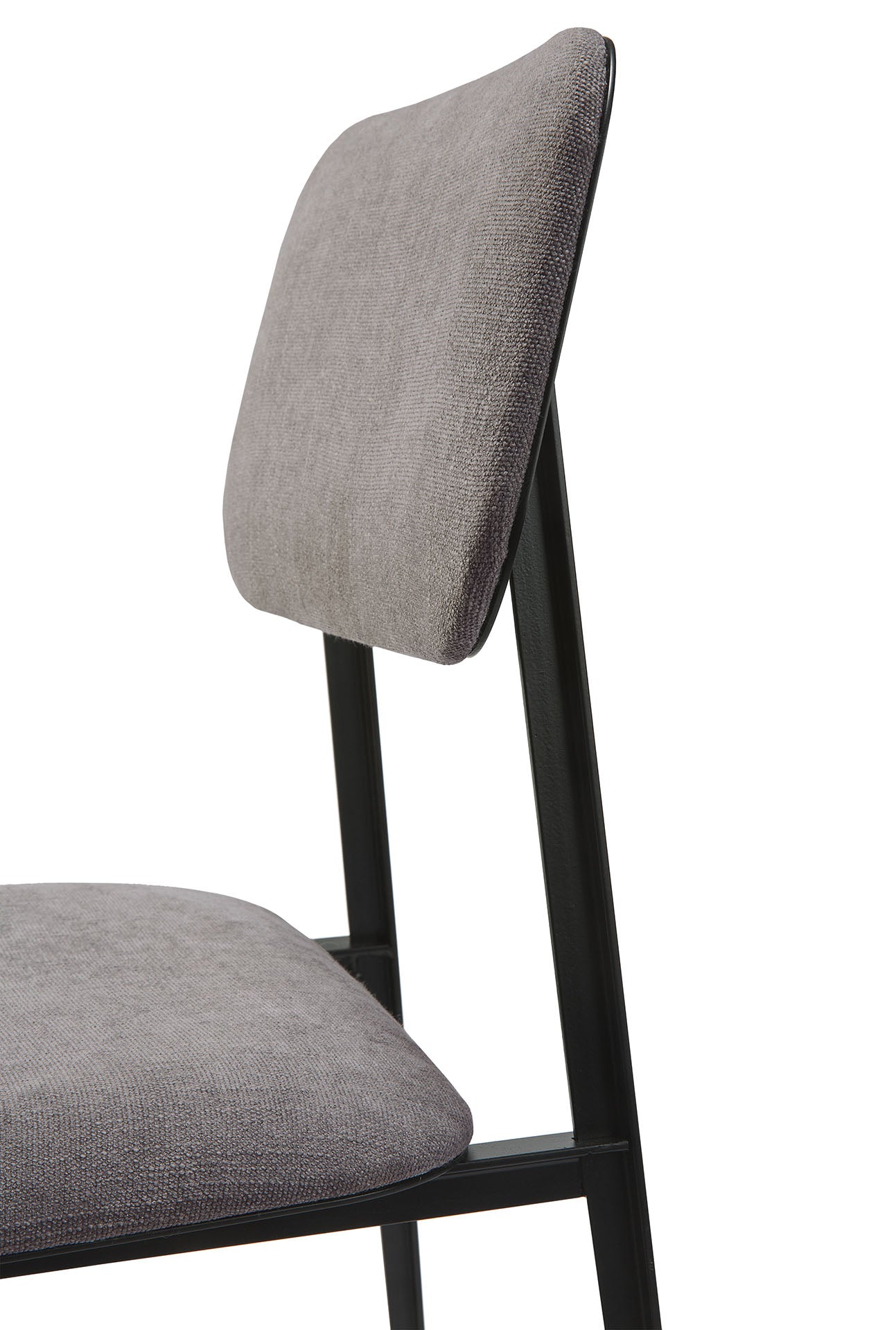 DC Fabric Dining Chair, Light Grey