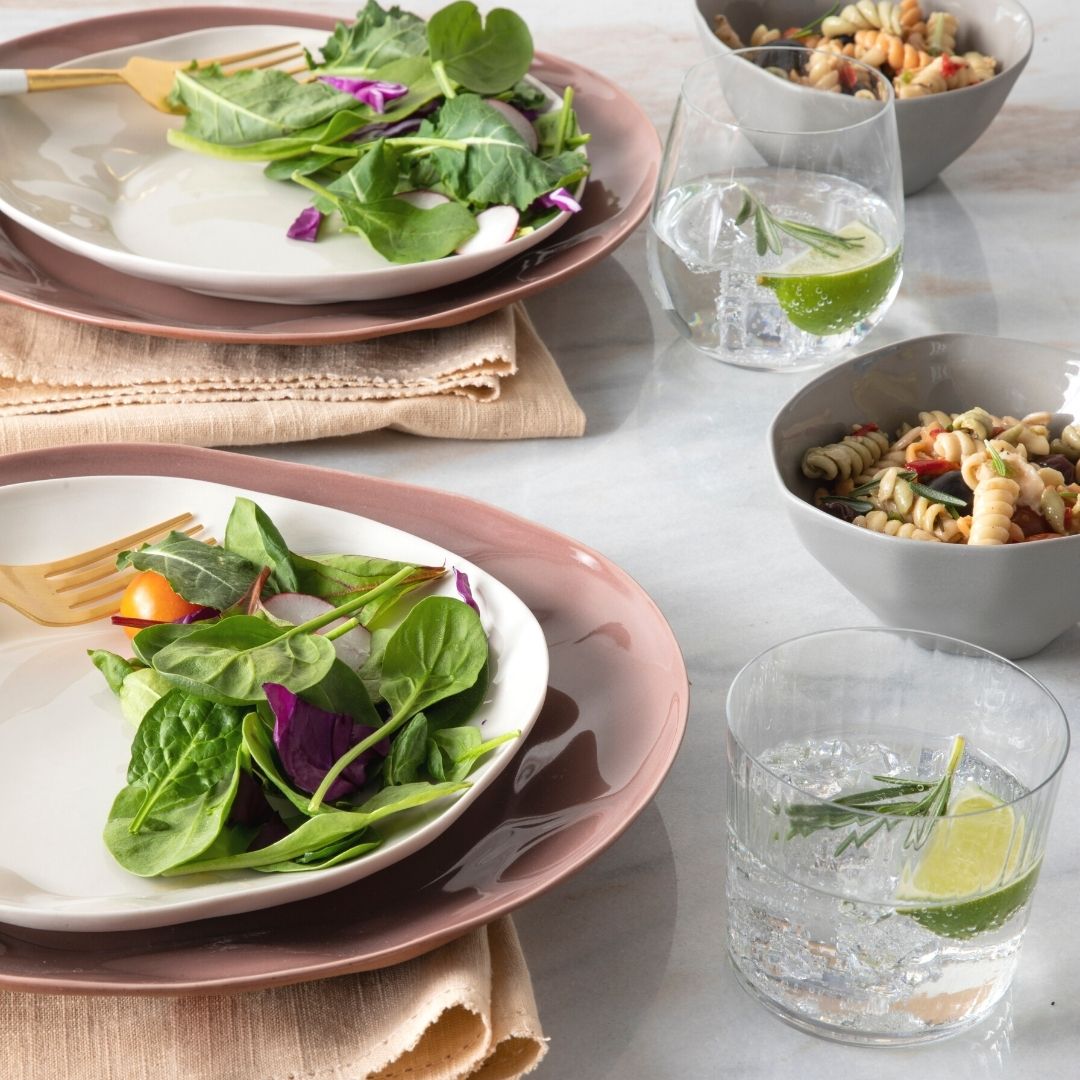 Stoneware dinner outlet service