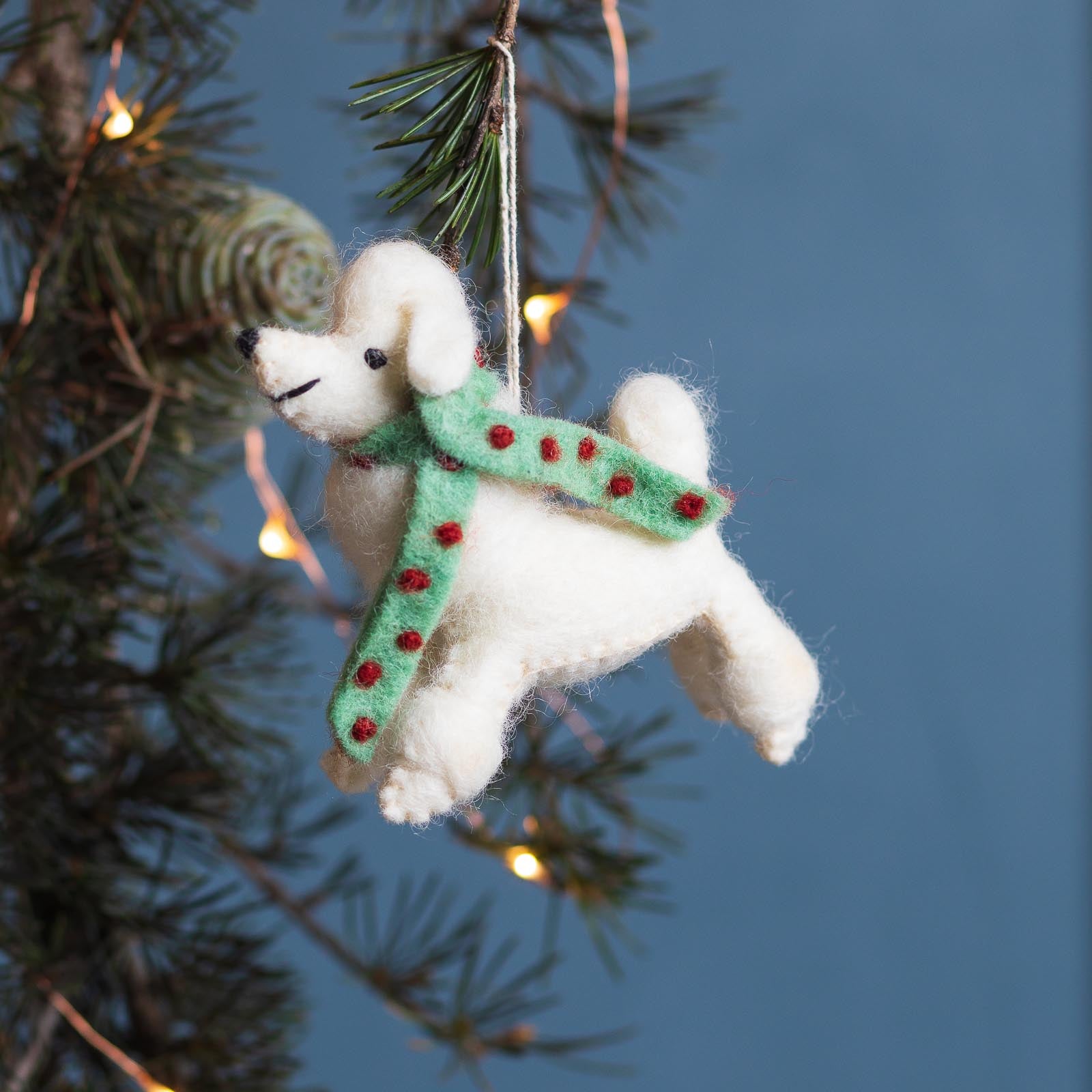 Fido Ornament - Poodle