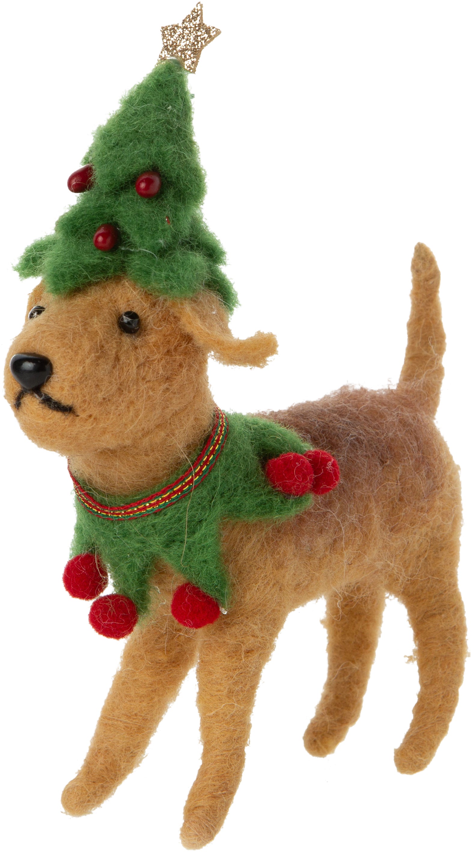 Holiday Party Dog Ornament