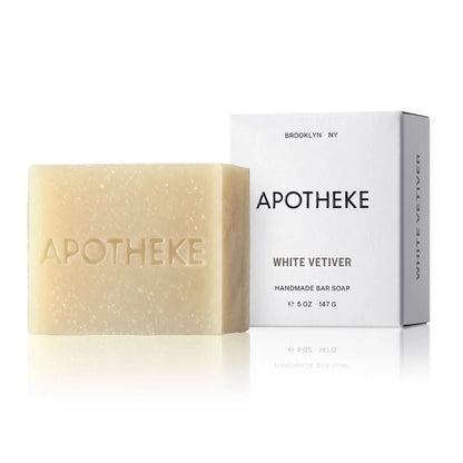 Apotheke Bar Soap, White Vetiver