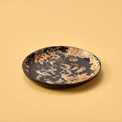 Horn Appetizer Speckled Plate