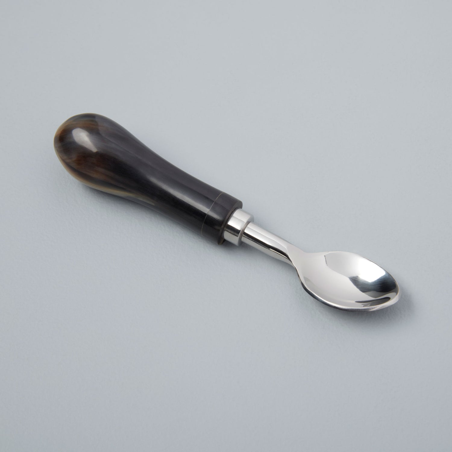 Horn &amp; Stainless Spoon
