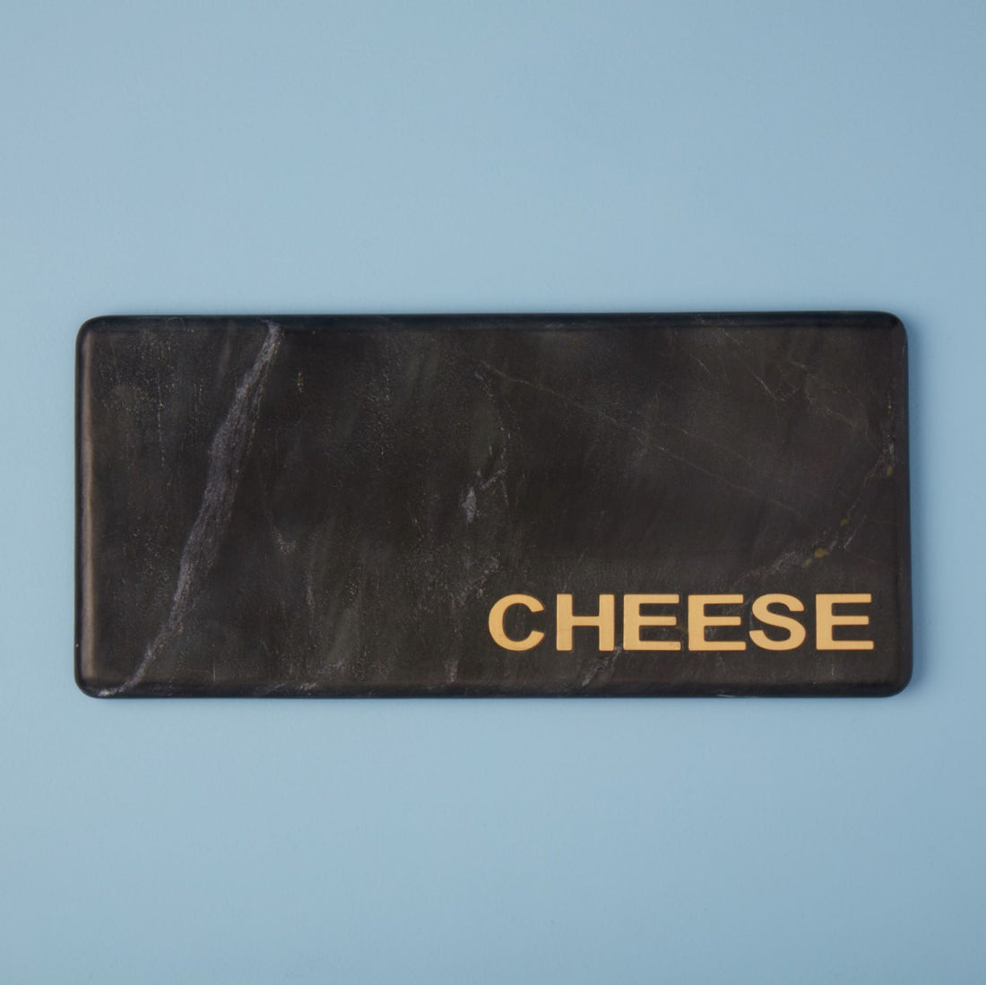 Salerno Black Marble &quot;Cheese&quot; Board