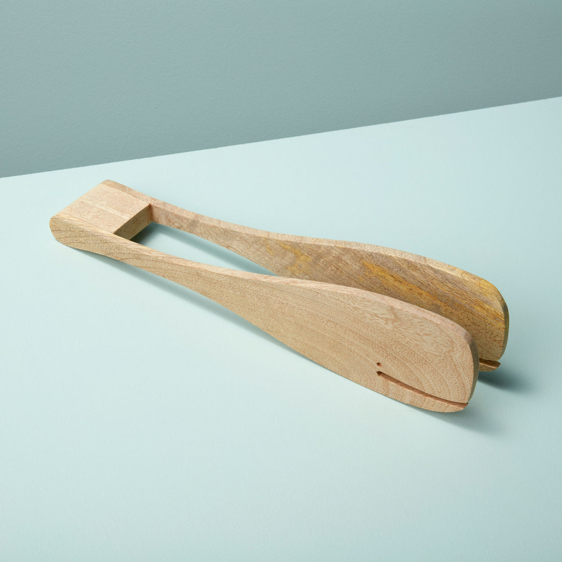 Natural Mango Wood Whale Tongs