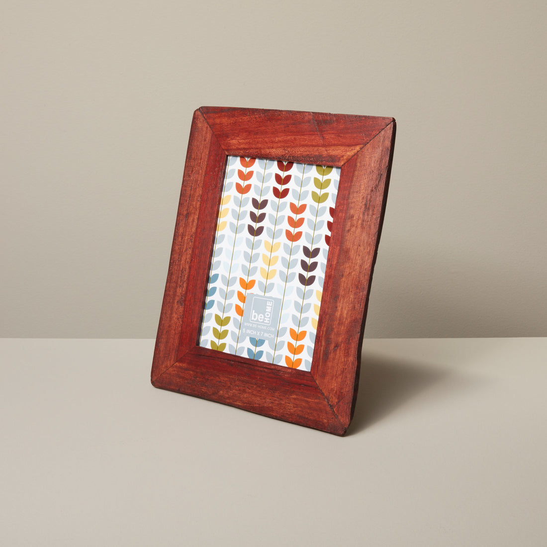 Red Reclaimed Wood Frame, 5&quot; x 7&quot;